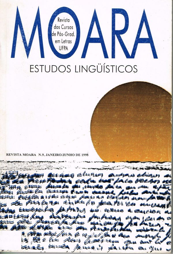 Moara - Estudos Linguísticos - Revista nº 9 - Cursos de Pós-Graduação em Letras da UFPA